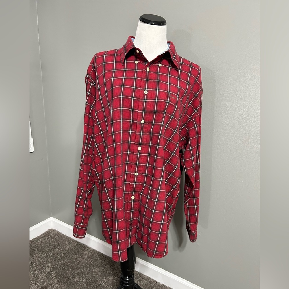 Vintage Tommy Hilfiger men’s extra large button down long sleeve shirt